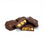 Dark Chocolate-Covered Peanut Brittle